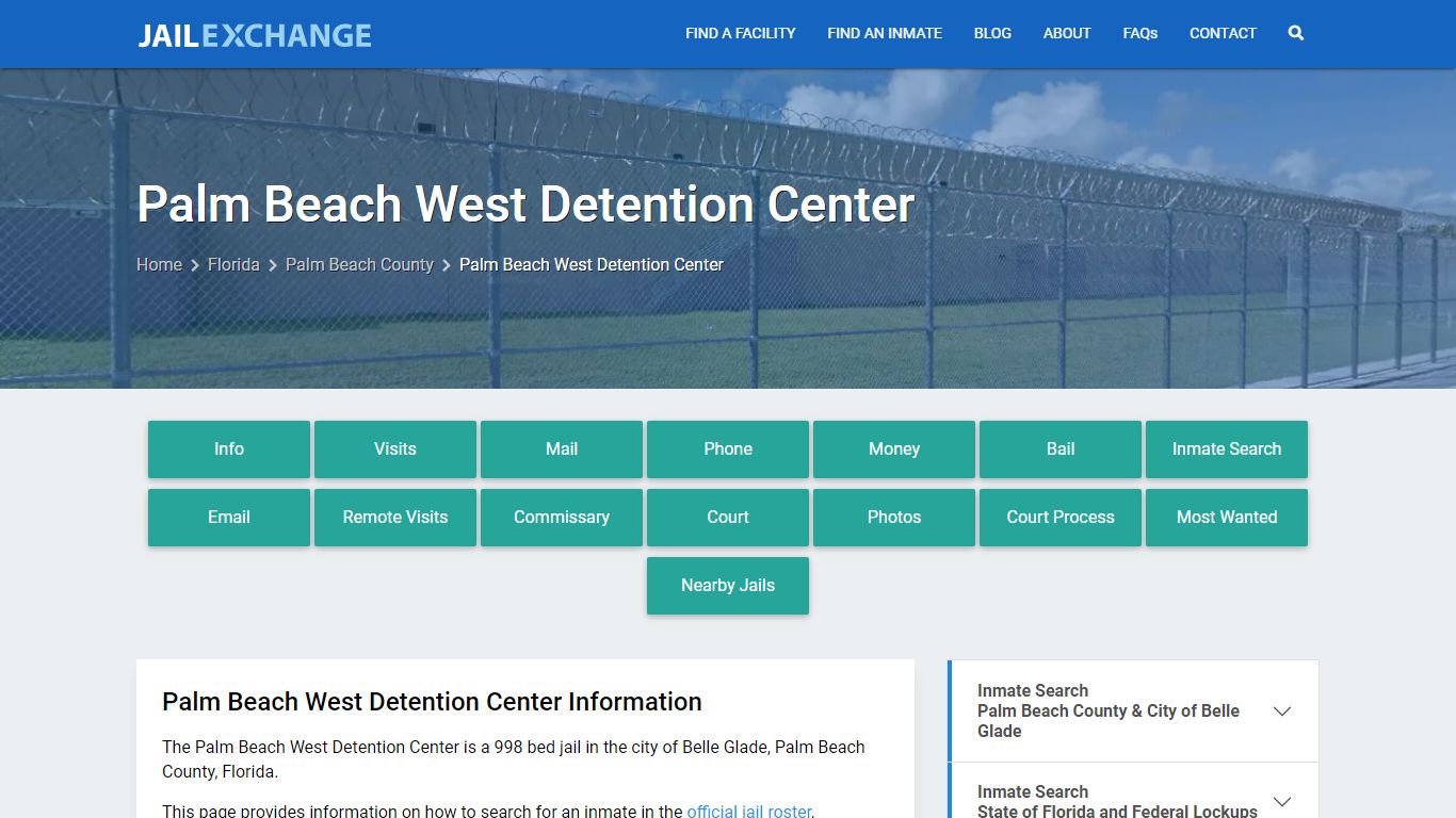 Palm Beach West Detention Center - Jail Exchange